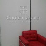 contoh roller blind blackout superior Sp. 6045-10 white project Cakung Q3314