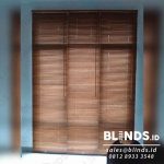 harga wooden blinds sharp point per meter