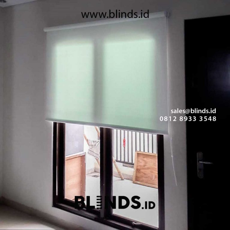 Contoh Roller Blinds Kain Blackout Di Pejaten Timur Jakarta Selatan