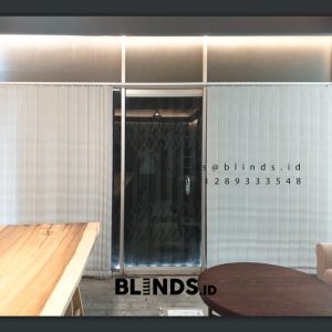 Vertical Blinds Murah Sp 80 Beige Gedung Pesona Kebayoran Lama Jakarta Id4469